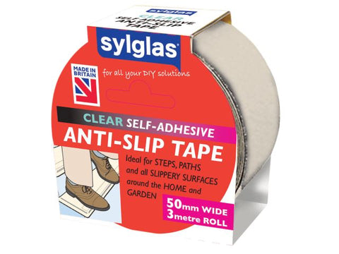 Sylglass Anti-Slip Tape 50mm x 3m Clear