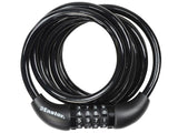 Master Lock Self Coiling Combination Cable 1.8m x 8mm