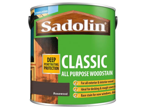 Sadolin Classic Wood Protection Rosewood 2.5 litre