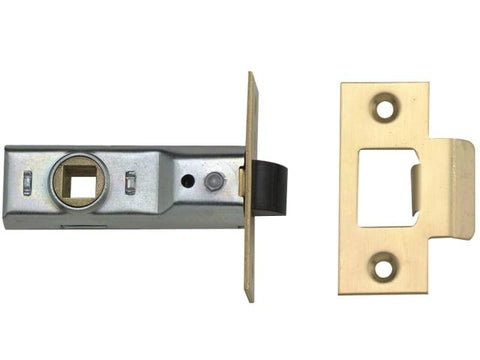 Yale Locks M888 Tubular Mortice Latch 76mm 3in Polished Brass Pack of 1