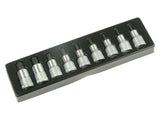 Stahlwille Torx Socket Set of 9 1/2in Drive