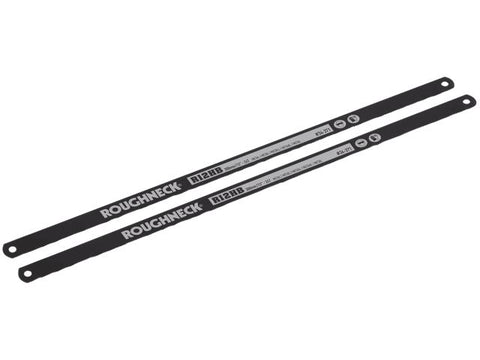 Roughneck Hacksaw Blades 300mm (12in) x 24tpi Pack 2
