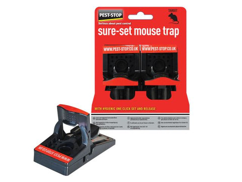 Pest-Stop  Sure-Set Mouse Trap Twin Pack