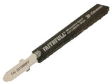 Faithfull TCT Riff Tile Cutting Jigsaw Blades Pack of 5