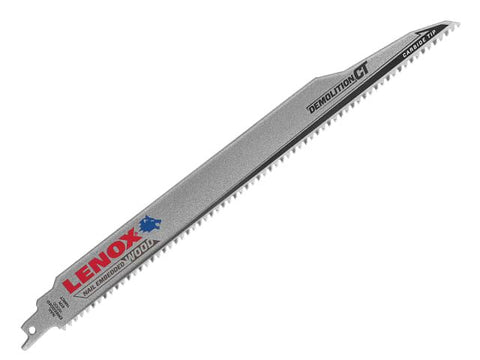 LENOX 156RCT DEMOLITION CT™ Reciprocating Saw Blade 300mm 6 TPI