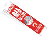 EVO-STIK 112902 All Purpose Flex Silicone Sealant White C20