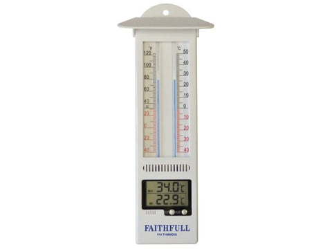 Faithfull Thermometer Digital Max-Min