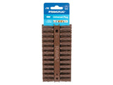 Rawlplug Brown UNO® Plugs 7 x 30mm (Card 96)