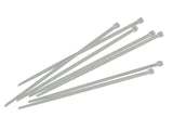 Faithfull Cable Ties White 3.6 x 200mm (Pack 100)