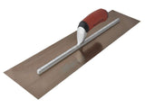 Marshalltown MXS205GD Golden Stainless Steel Finishing Trowel DuraSoft® 20 x 5in