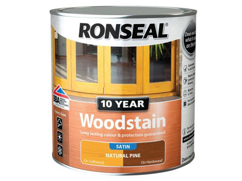Ronseal 10 Year Woodstain Natural Pine 2.5 litre