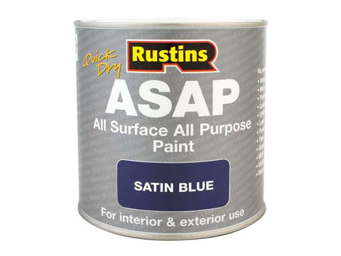 Rustins ASAP Paint Blue 250ml