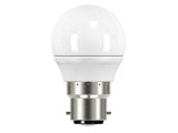 Energizer LED BC (B22) Opal Golf Non-Dimmable Bulb, Warm White 470 lm 5.9W