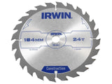 IRWIN Construction Circular Saw Blade 184 x 16mm x 24T ATB