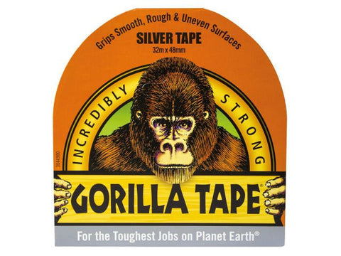 Gorilla Glue Gorilla Tape Silver 48mm x 32m