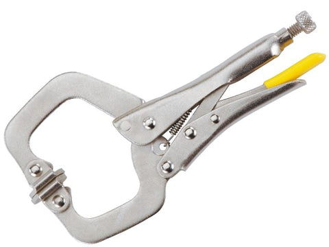 Stanley Tools Locking C Clamp Swivel Tips 285mm
