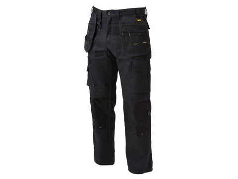 DEWALT Pro Tradesman Black Trousers Waist 30in Leg 33in