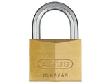 Abus Mechanical 65/45mm Brass Padlock