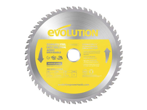 Stainless Steel Cutting Circular Saw Blade 210 x 25.4mm x 54T