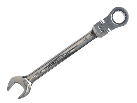 Faithfull Ratchet Combination Spanner Flex Head CV 30mm